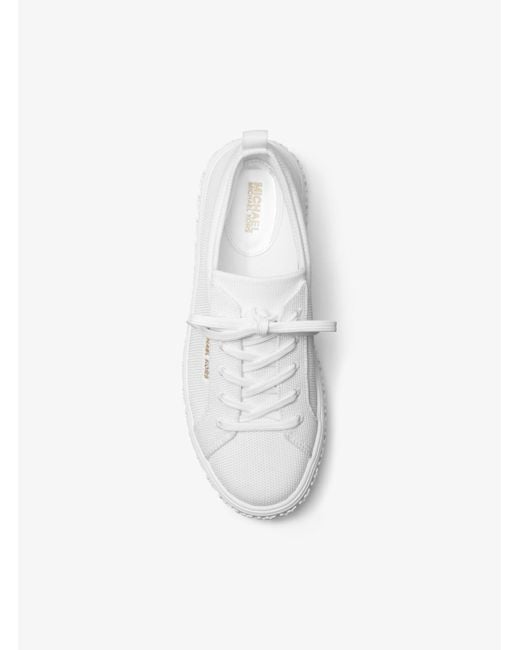 Sneaker Grove in maglia di Michael Kors in White