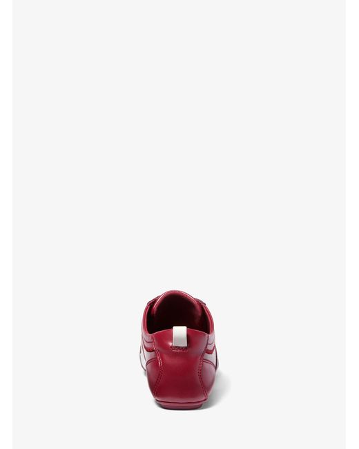 Michael Kors Red Keely Trainer