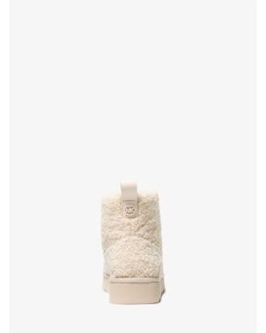 Michael Kors Natural Winnie Faux Shearling Boot