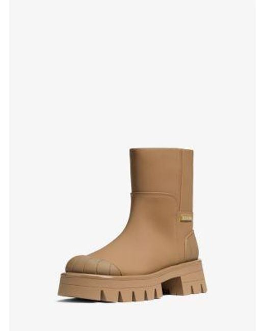 Michael Kors White Sydra Rubber Boot
