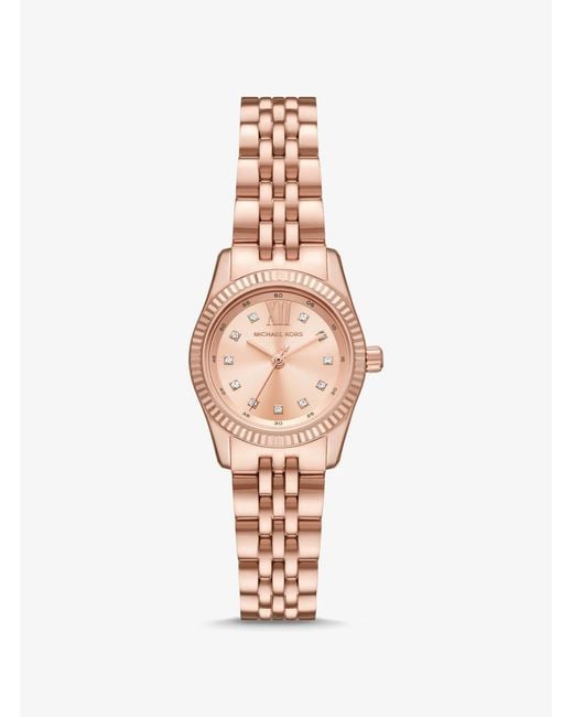 MK Michael Kors Rose Gold Tone Watch Michael Kors Women main image 3