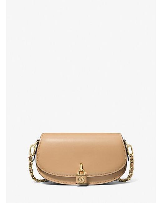 Mk Petit Sac Mila Porté Épaule En Cuir Michael Kors en coloris Natural