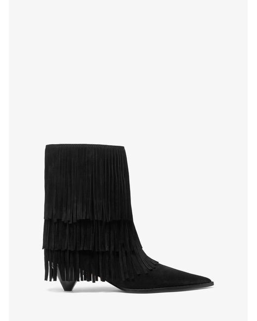 MICHAEL Michael Kors Black Jayla Heeled Bootie