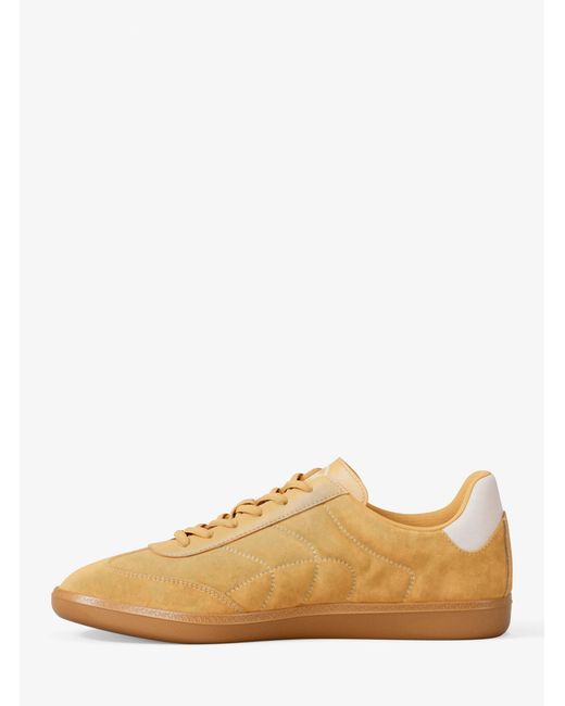 Michael Kors Outlet Natural Mk Benny Suede Trainers