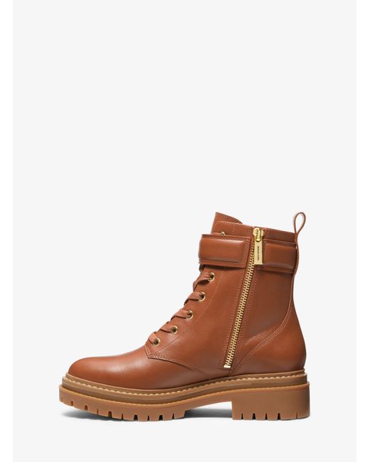 Stivale combat michael best sale kors