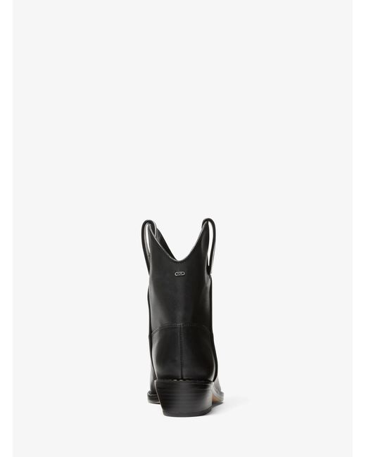 Michael Kors Black Mk Noemie Leather Boot