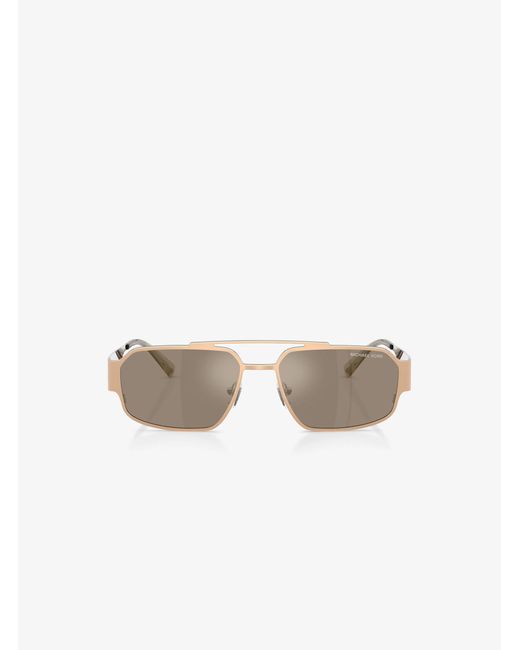 Michael Kors White Mk Cape Town Sunglasses