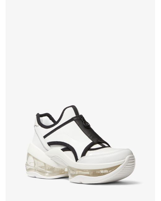 olympia leather and scuba trainer
