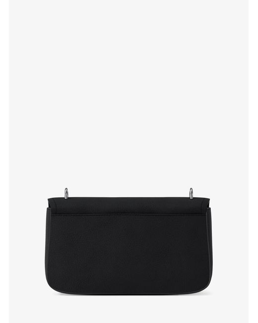 MICHAEL Michael Kors Black Mk Tribeca Large Pebbled Leather Shoulder Bag