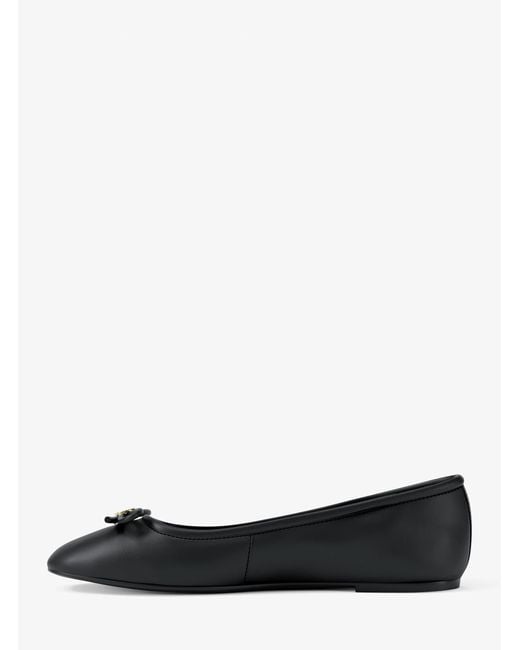 Michael Kors White Savannah Ballet Flat