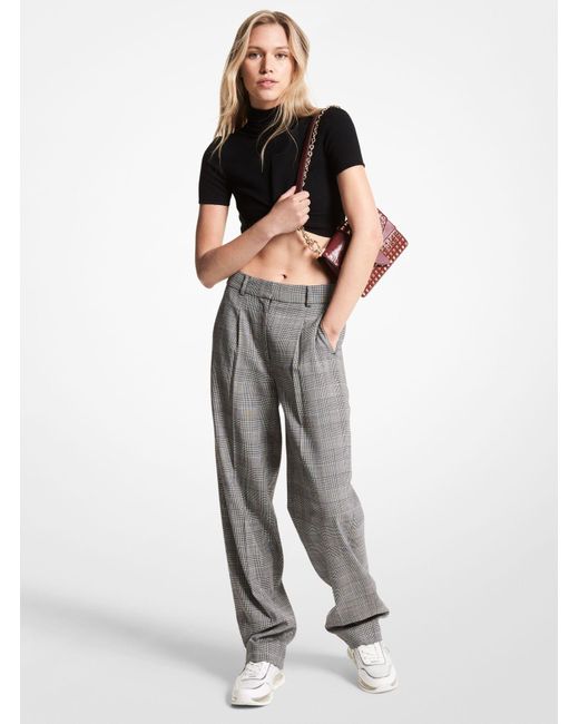 Stretch Wool Flannel Pants 