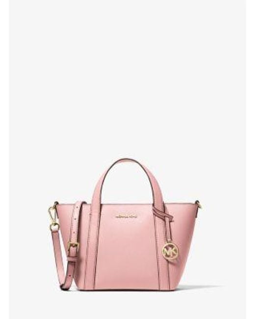 Mk Borsa Tote Pratt Piccola di Michael Kors Outlet in Pink