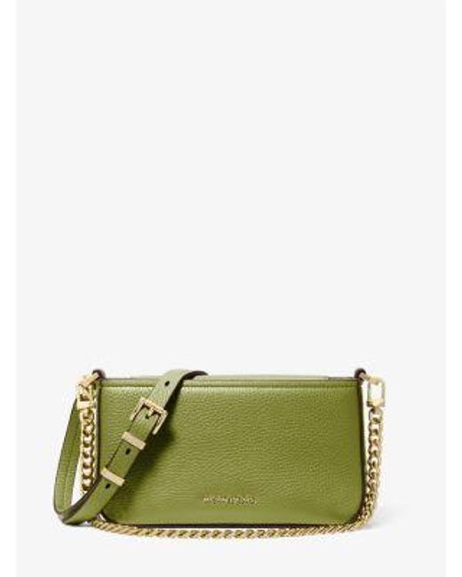 MK Bryant Small Pebbled Leather Convertible Pochette