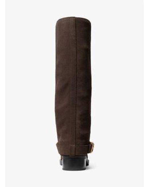 MICHAEL Michael Kors Brown Colby Suede Boot