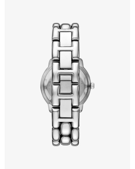 Michael Kors White Phoebe-Tone Watch