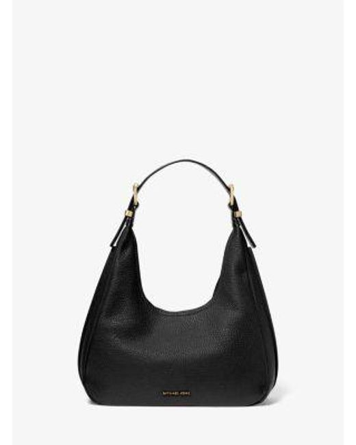Michael Kors Black Nolita Small Hobo Shoulder Bag