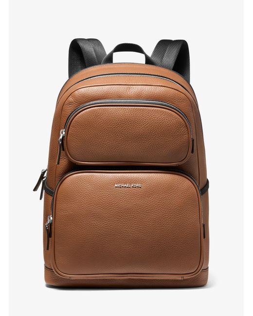 Michael Kors Multicolor Cooper Pebbled Leather Backpack for men
