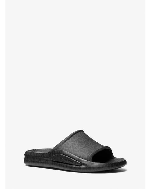 Mk Sandalo Slide Griffin Con Logo di Michael Kors in Black da Uomo