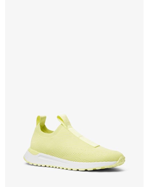 MICHAEL Michael Kors Bodie Logo Tape Stretch Knit Slip on Trainer