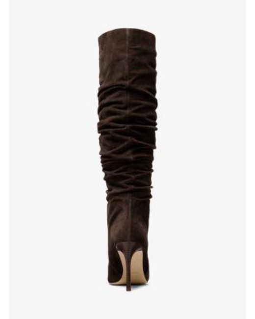 Mk Botte Dawn En Cuir MICHAEL Michael Kors en coloris Brown