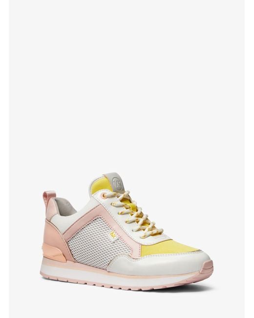 michael kors mixed media sneakers