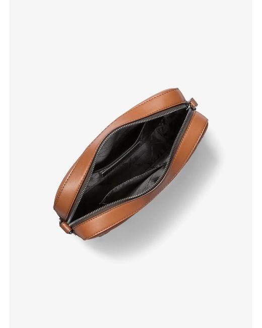 Michael Kors Brown Jet Set Signature Logo Crossbody Bag for men