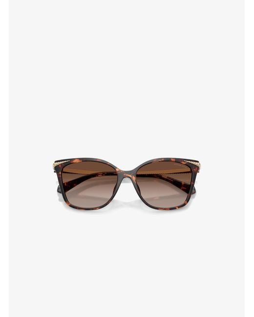 Michael Kors White Andermatt Sunglasses