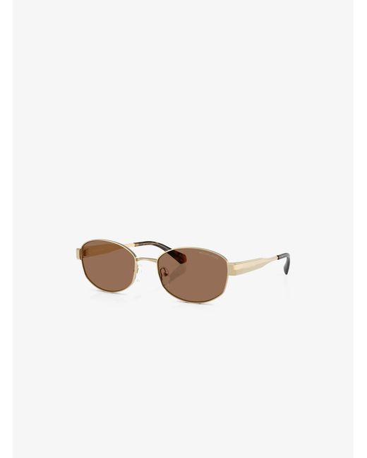 Michael Kors White Mk Monte Carlo Sunglasses