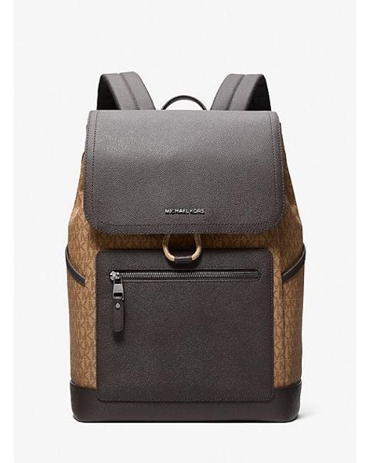 Michael Kors Gray Hudson Travel Rucksack for men
