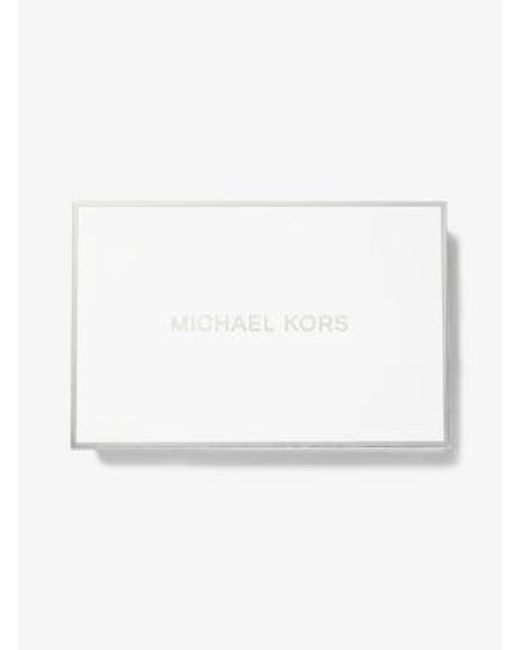 MICHAEL Michael Kors Red Mk Jet Set Small Logo Wallet