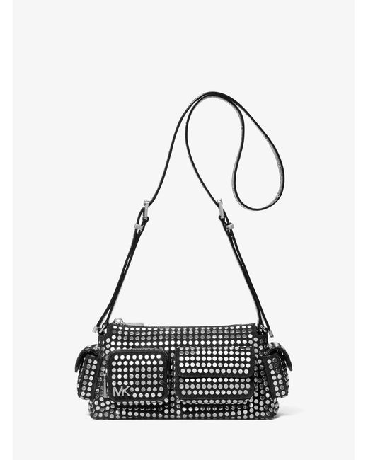 MICHAEL Michael Kors Black Dakota Small Convertible Pocket Crossbody Bag