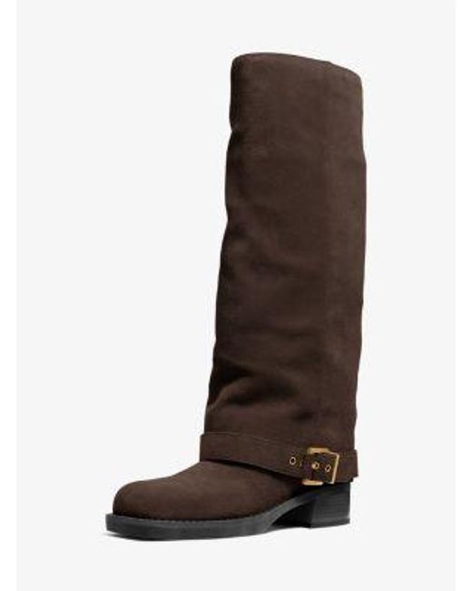 MICHAEL Michael Kors Brown Colby Suede Boot