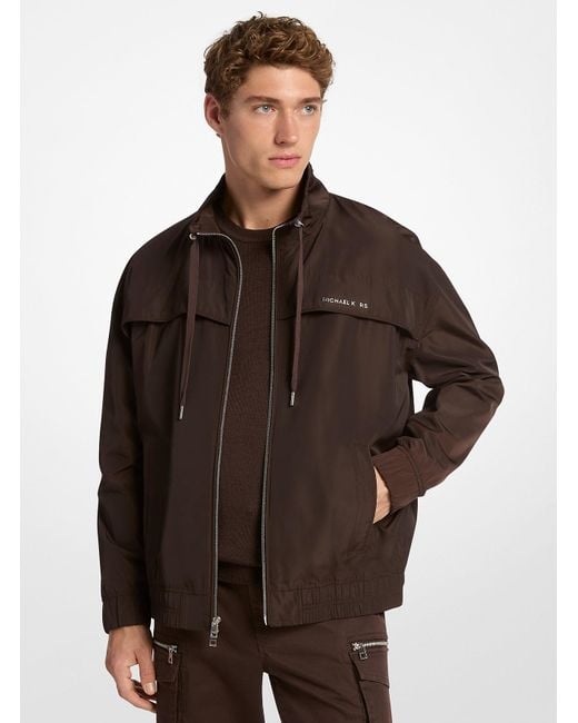 Mk Giacca A Vento di Michael Kors in Brown da Uomo