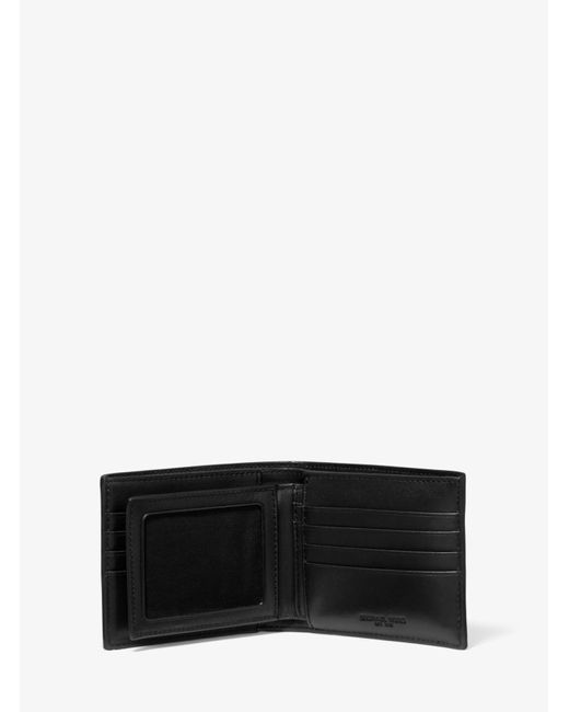 harrison crossgrain leather billfold wallet