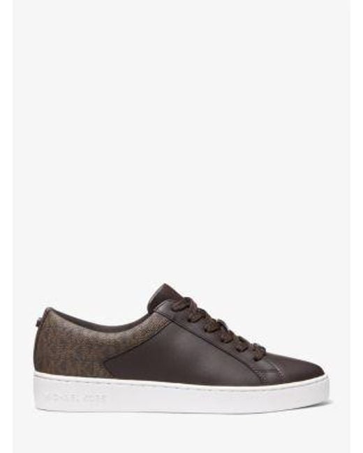 Mk Sneaker Keaton di MICHAEL Michael Kors in Brown
