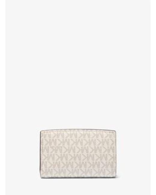MICHAEL Michael Kors Natural Mk Bryant Medium Signature Logo Wallet