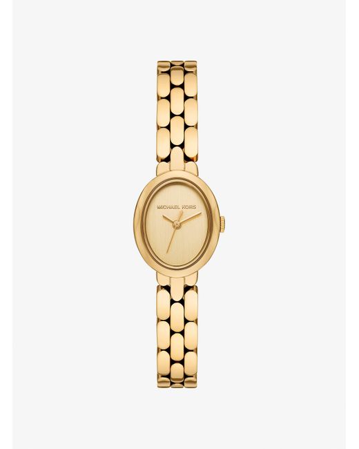 Michael Kors Metallic Petite Maude-Tone Watch