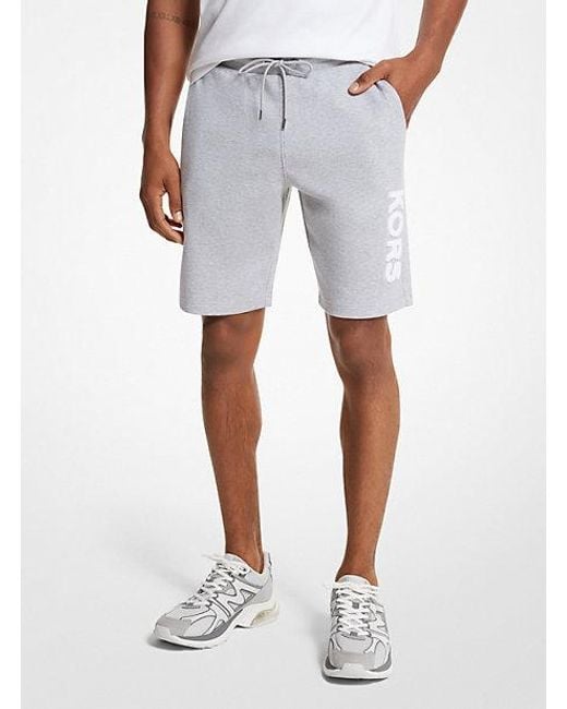 Michael Kors Blue Kors Cotton Blend Shorts for men