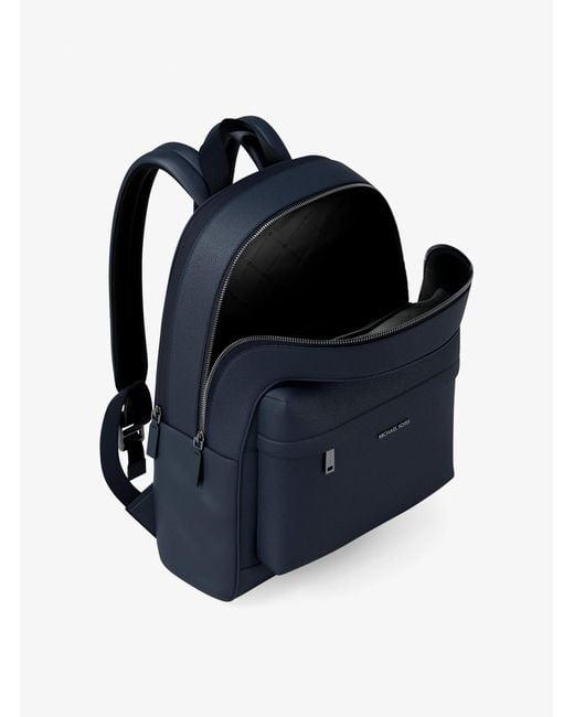 Michael Kors Blue Pacey Leather Backpack for men