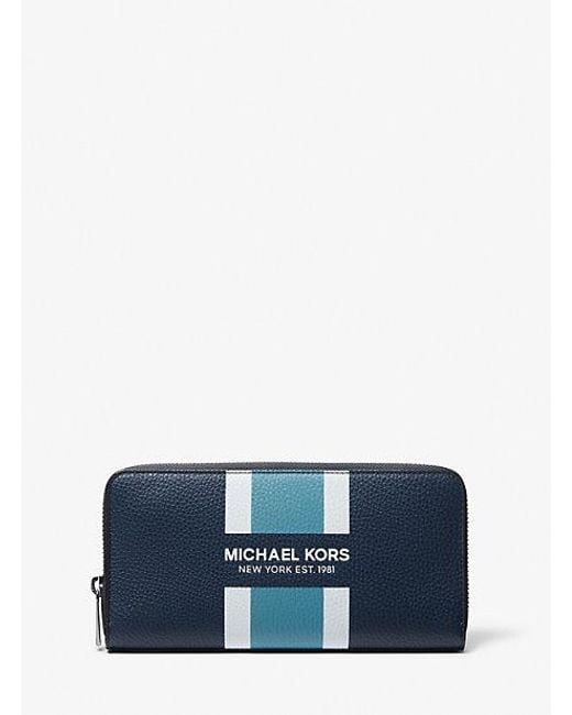 Michael Kors Cooper Striped Wallet in Blue for Men Lyst