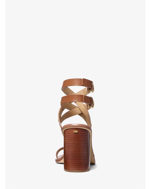 Mk Sandalo Irene di MICHAEL Michael Kors in Brown