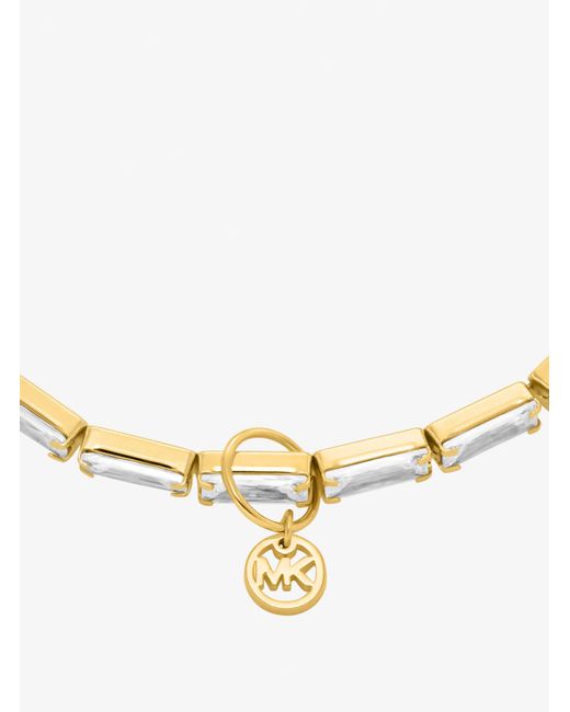 Michael Kors White Cubic Zirconia Tennis Bracelet