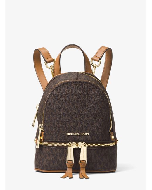 Mini sac à dos Rhea avec logo Synthétique Michael Kors en coloris ... Mini sac à dos Rhea avec logo Synthétique Michael Kors en coloris ...