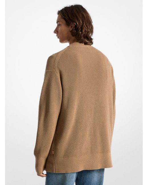 Mkcárdigan De Algodón Oversize Michael Kors de hombre de color Natural