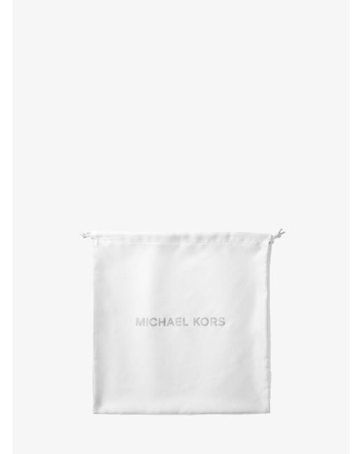 Michael Kors White Medium Logo Woven Dust Bag