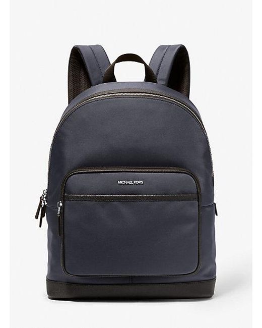 Michael Kors Blue Kent Nylon Backpack for men