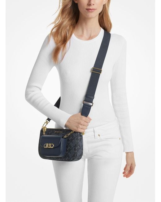 Michael Kors Parker Large Empire Signature Logo 2 in 1 Crossbody
