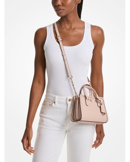 Mk Borsa Messenger Chantal Extra-Small di MICHAEL Michael Kors in Pink