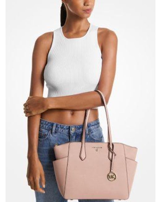 Mk Borsa Tote Marilyn Media di MICHAEL Michael Kors in Pink