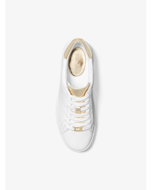 Zapatilla Irving de piel Michael Kors de Cuero de color Blanco | Lyst